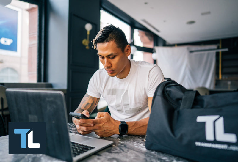 What is biohacking: Man on computer