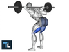 barbell good morning exercise