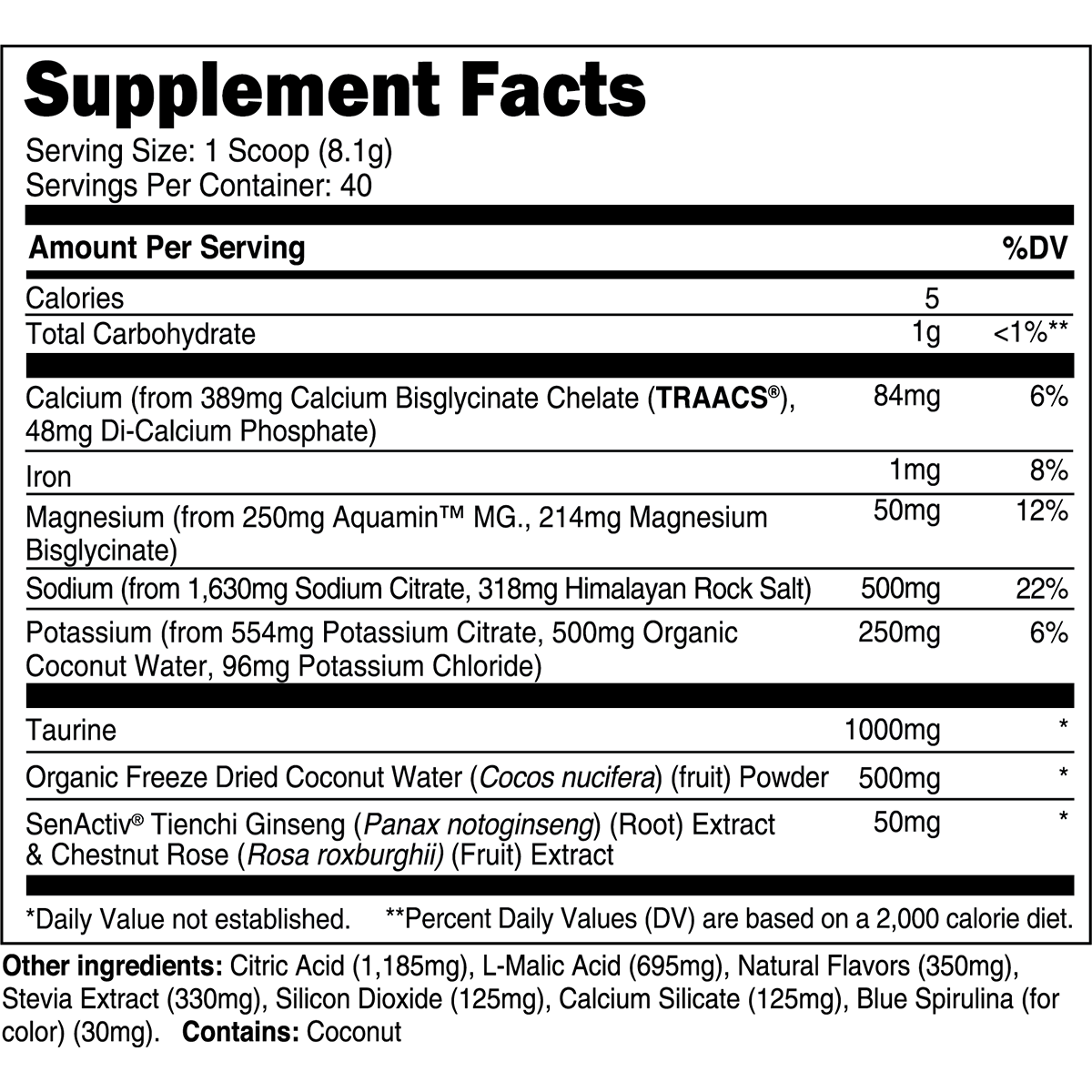 Blue Raspberry-40sv Tub