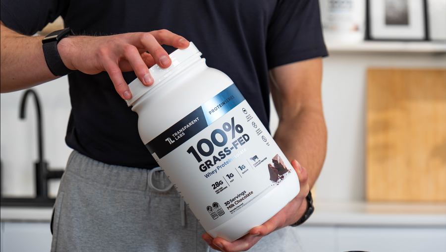 coffee protein powder mix