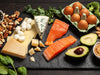 low carb vs keto: a table full of food