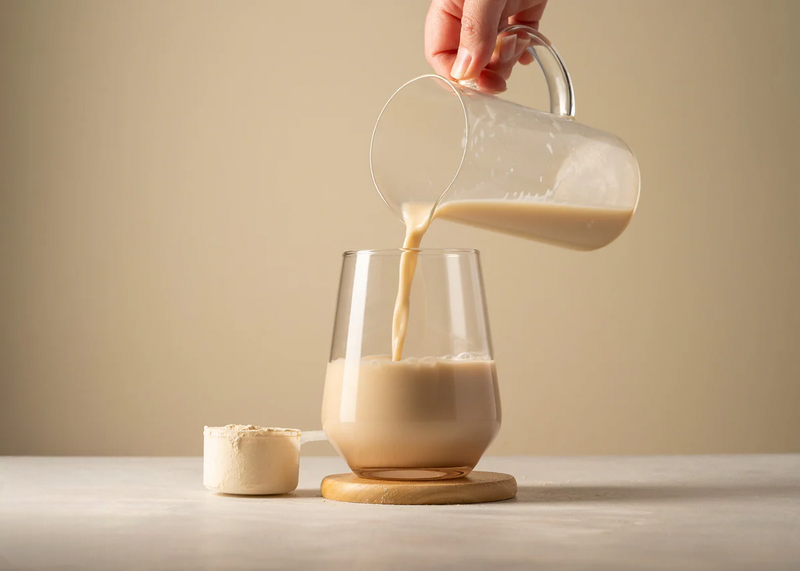 can you mix protein powder with coffee