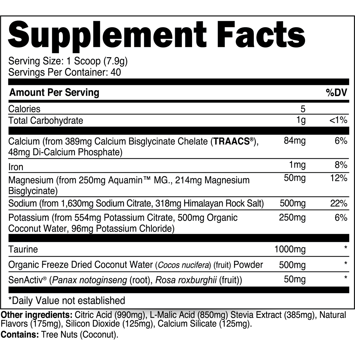 40sv Tub / Arctic Freeze