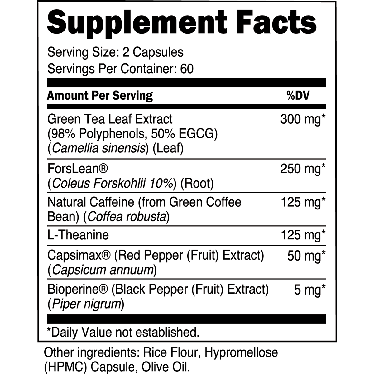Best Fat Burner Supplement | 120 Capsules Transparent Labs Best Fat Burner Supplement | 120 Capsules Transparent Labs