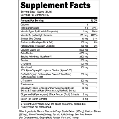 30 Servings-Black Cherry