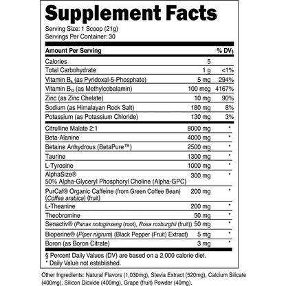 30 Servings-Sour Grape