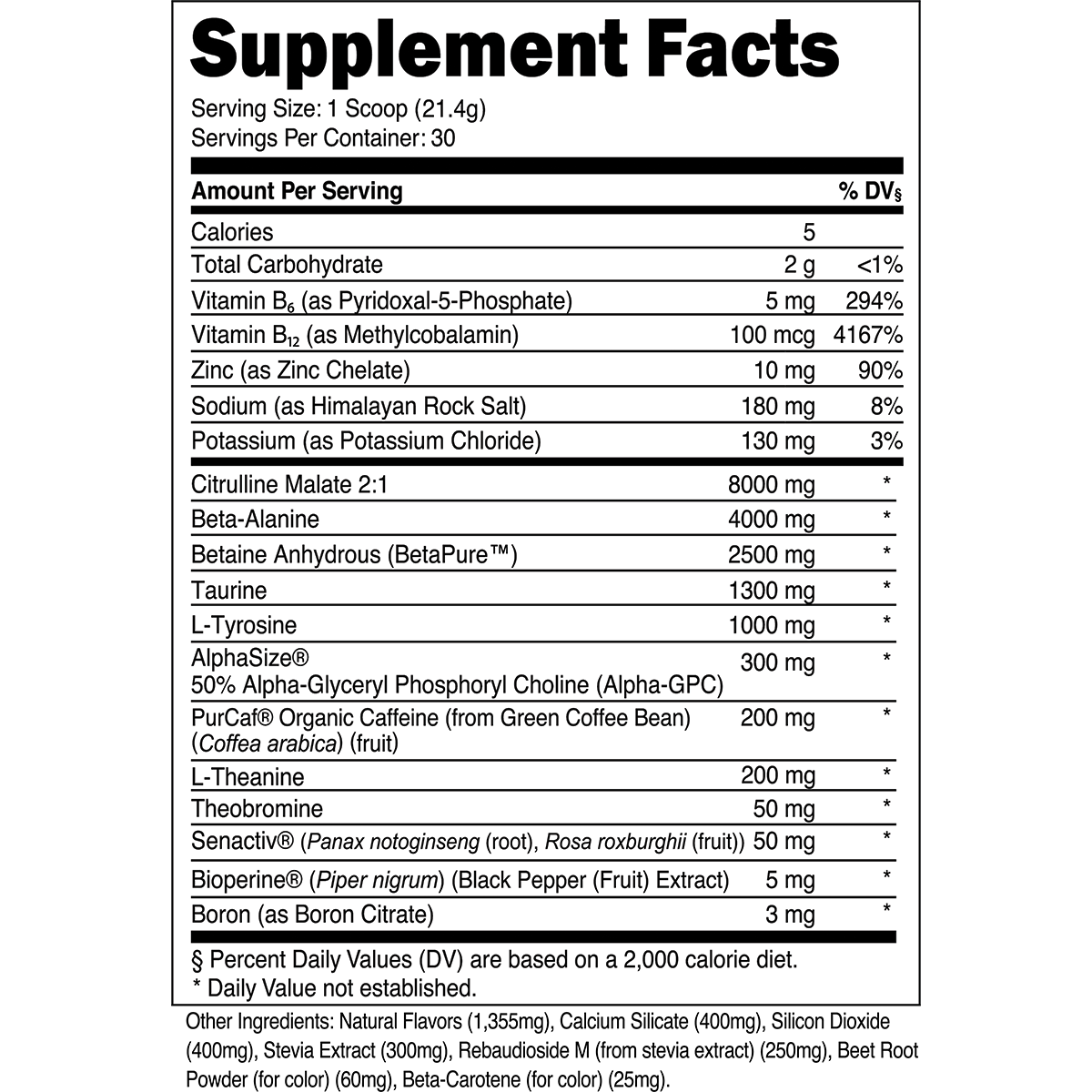 30 Servings-Tropical Punch