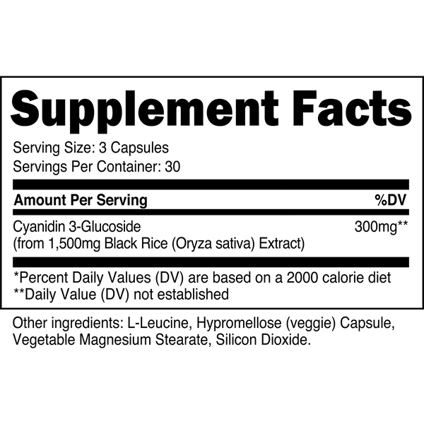 Nutrition & Supplement Facts