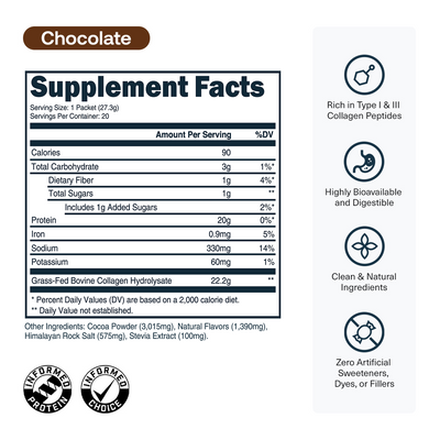 20 Stick Packs-Chocolate