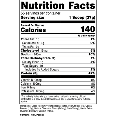 Chocolate Peanut Butter-4LB
