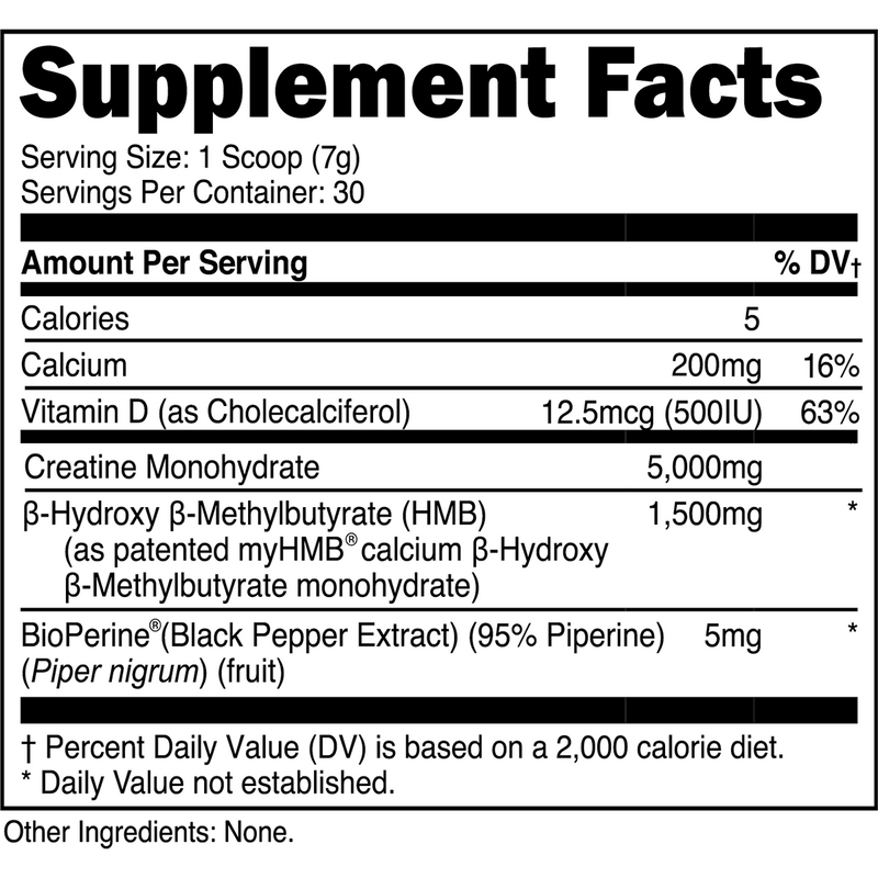 creatine hmb bcaa l-carnitine green tea extract supplement stack Creatine HMB