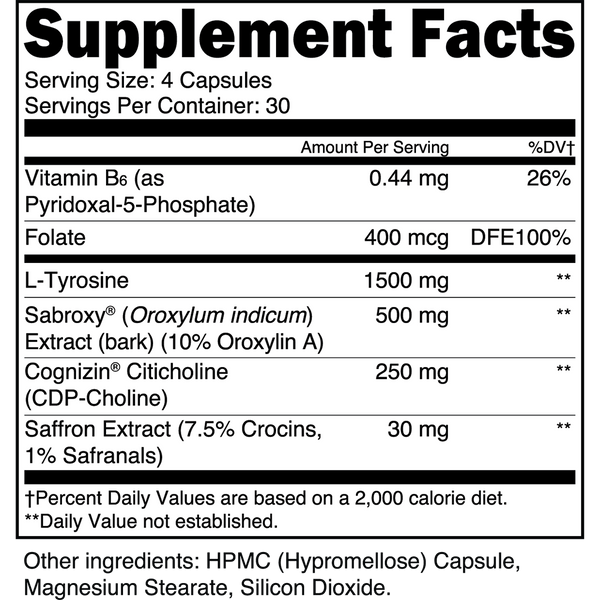 Nutrition & Supplement Facts