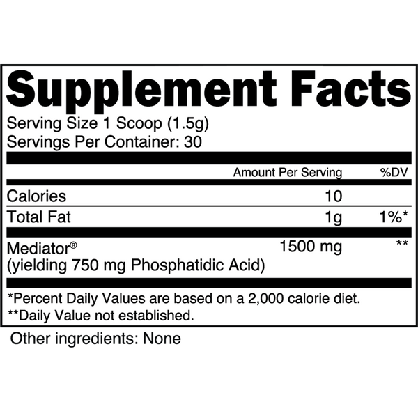 Nutrition & Supplement Facts