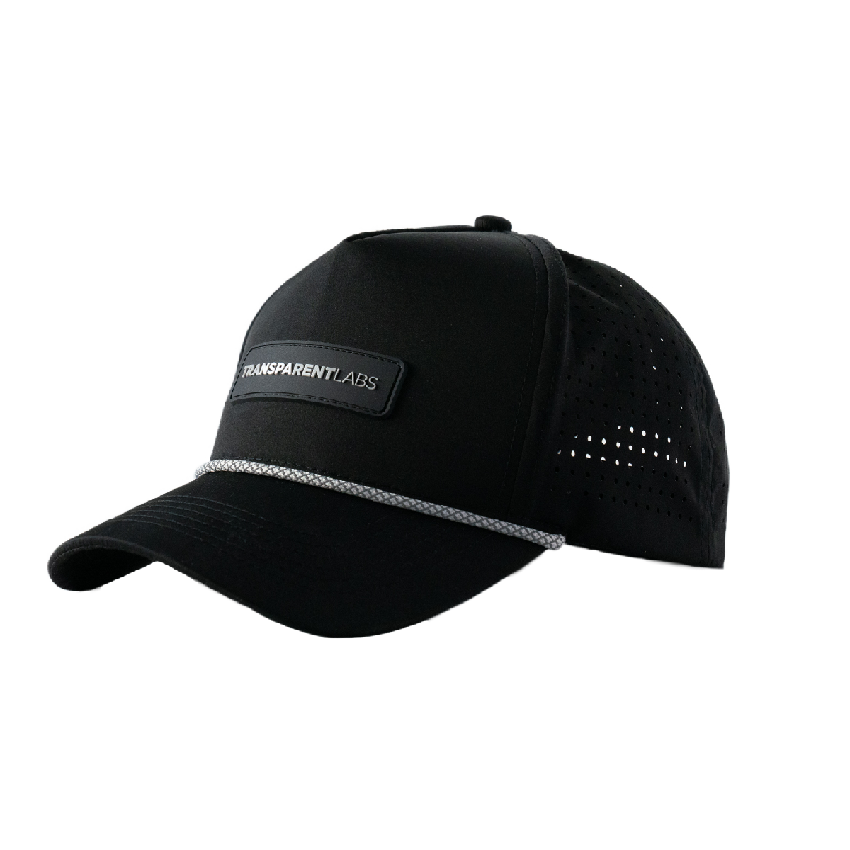HiVis Performance 5Panel Cap Transparent Labs