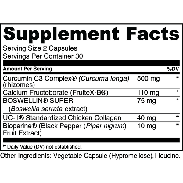 Nutrition & Supplement Facts