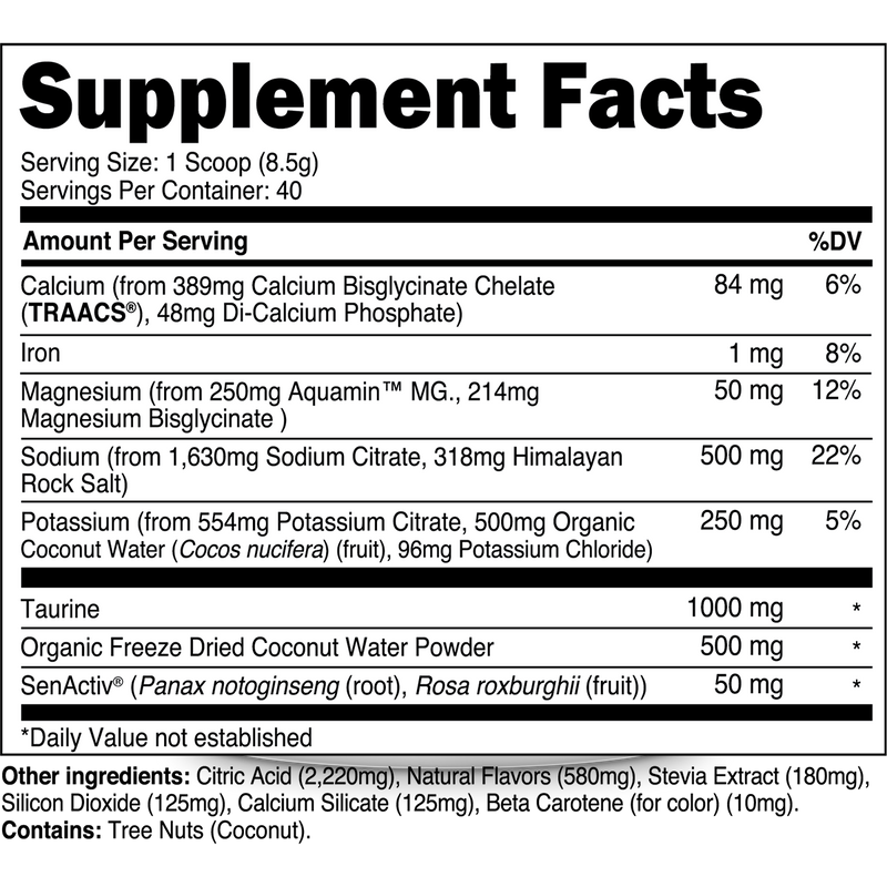 40sv Tub / Lemon Lime