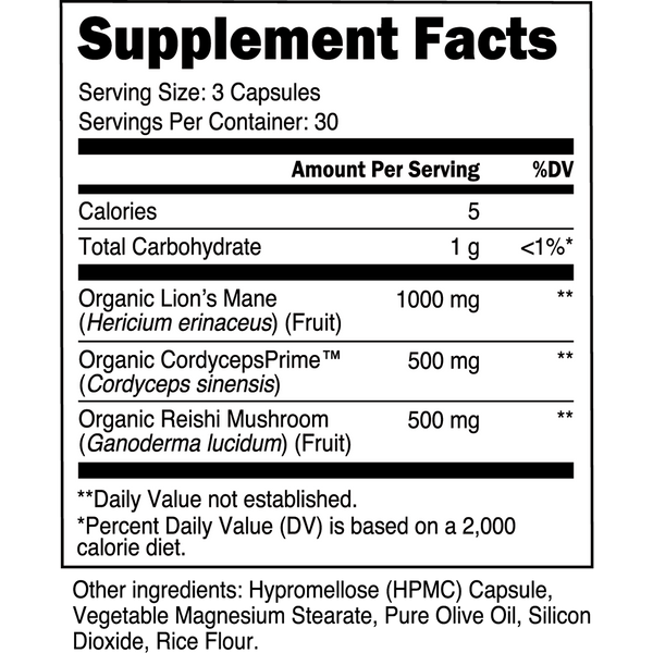 Nutrition & Supplement Facts