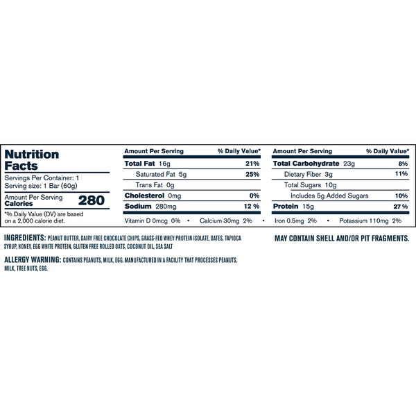 Nutrition & Supplement Facts