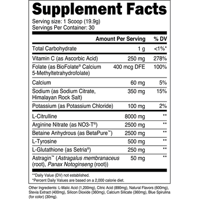 PUMP Pre-Workout