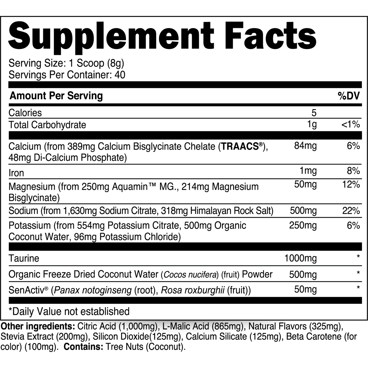 40sv Tub / Peach Mango