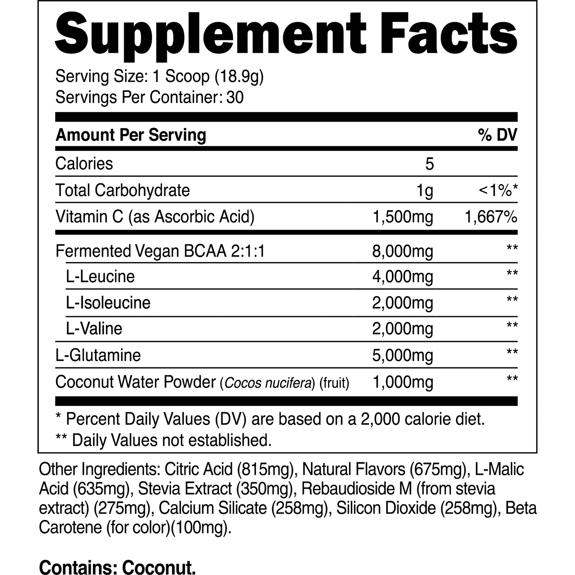 30 Servings-Peach Mango
