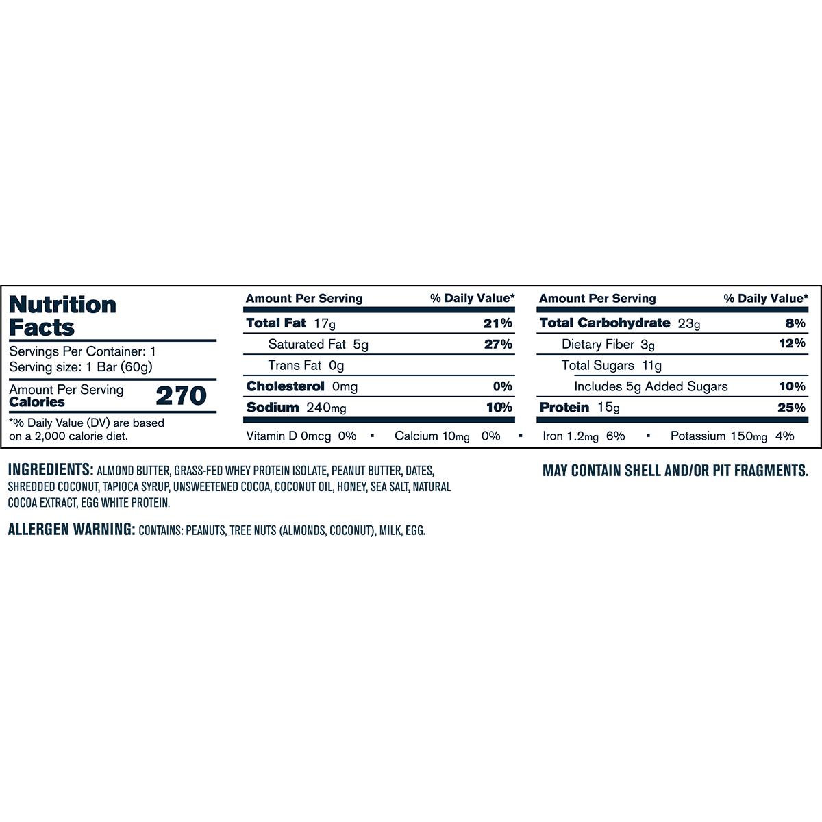 Chocolate Coconut-12 Bars