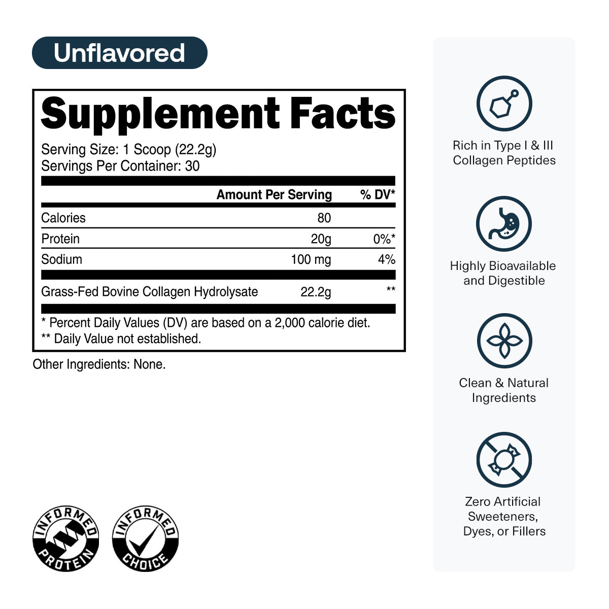Collagen Protein Powder | Collagen Peptides – Transparent Labs