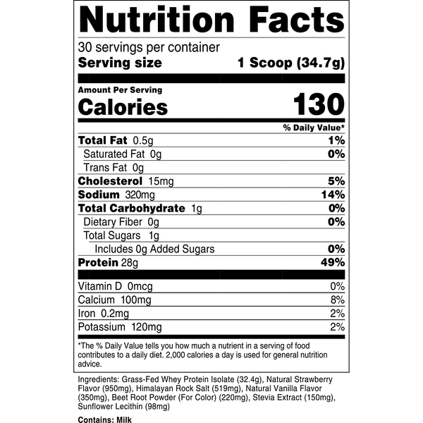 Strawberry Milkshake-2LB