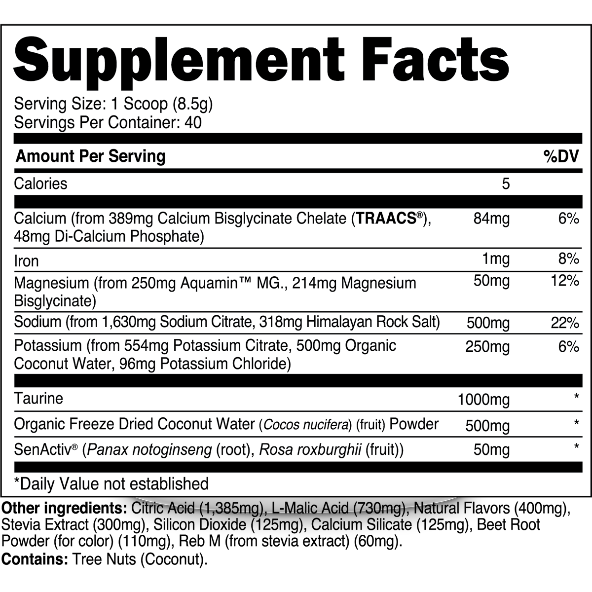 40sv Tub / Strawberry