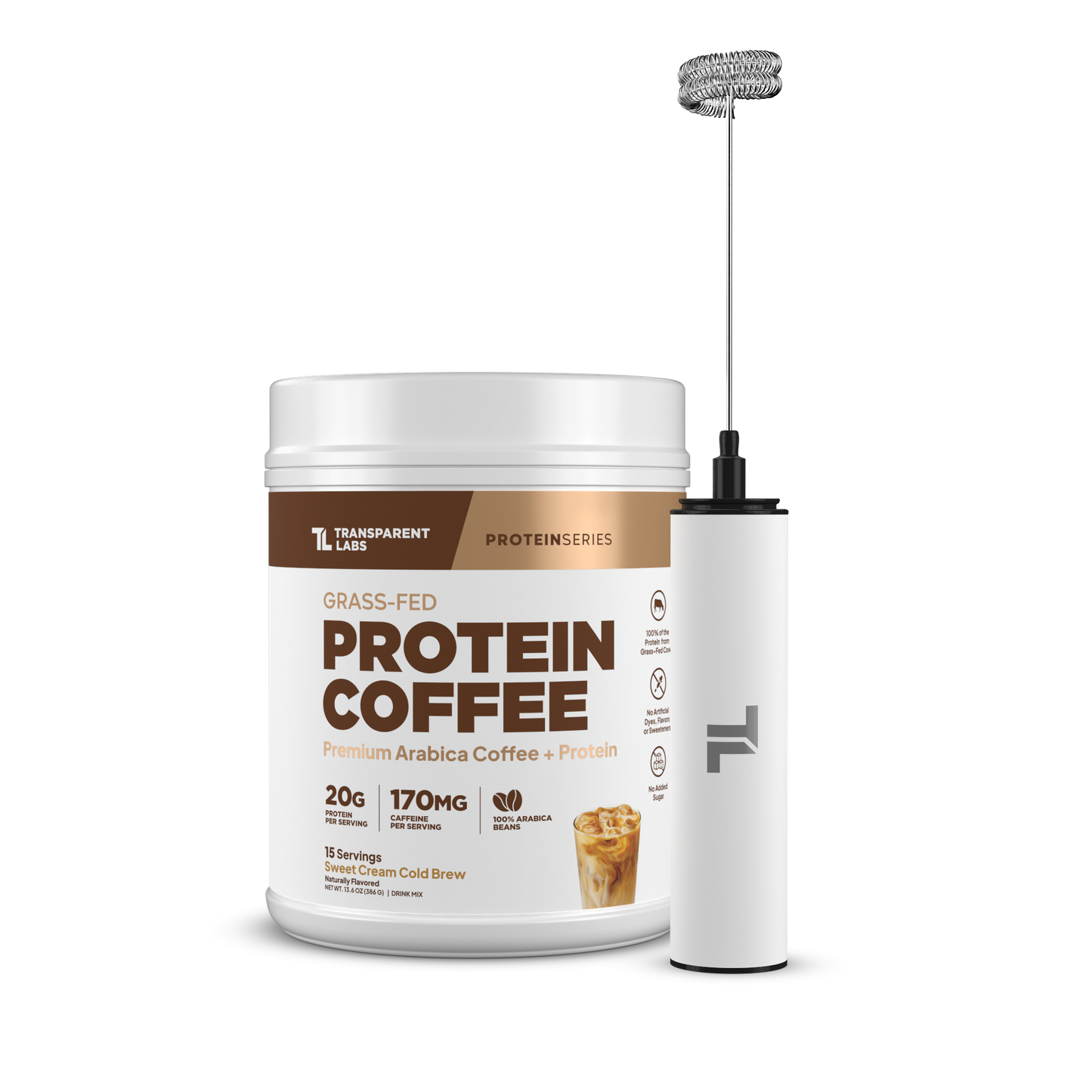Protein Coffee + Free TL Frother