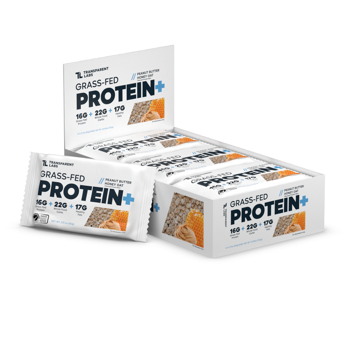 Peanut Butter Honey Oat-12 Bars