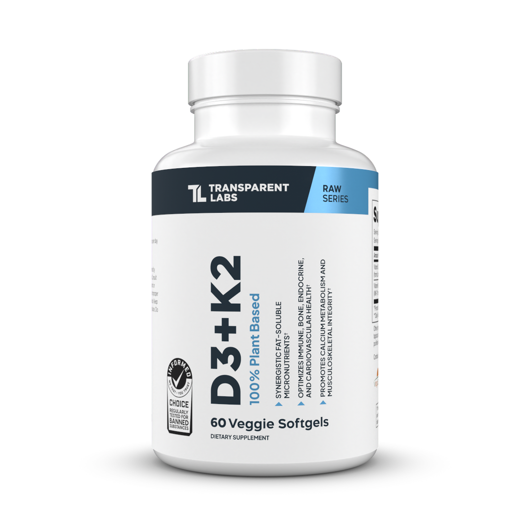 Vitamin D3 and K2