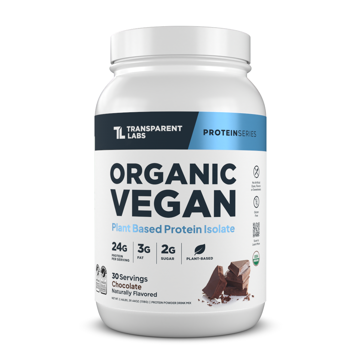 Organic Vegan Plant-Based Protein Isolate