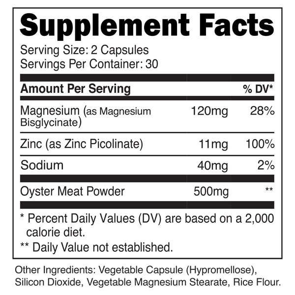 Nutrition & Supplement Facts