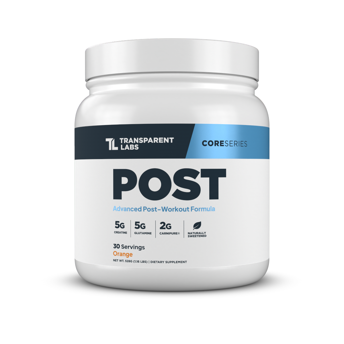 Transparent Labs Post Workout Orange