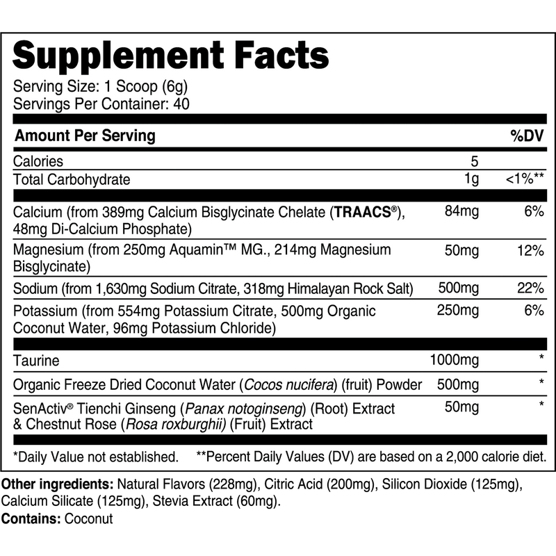 40sv Tub / Unflavored